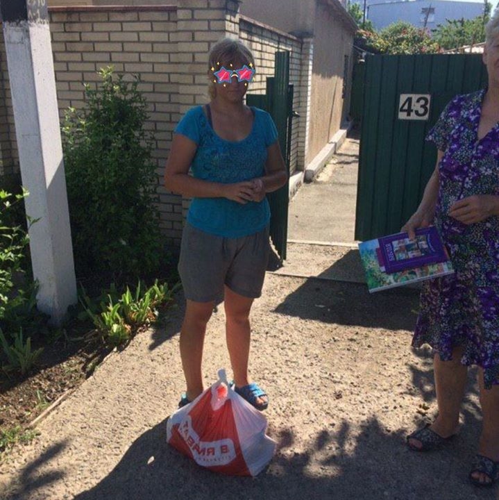 Grocery sets delivered to adresses