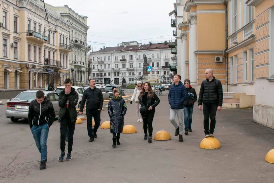 Walk in Odessa