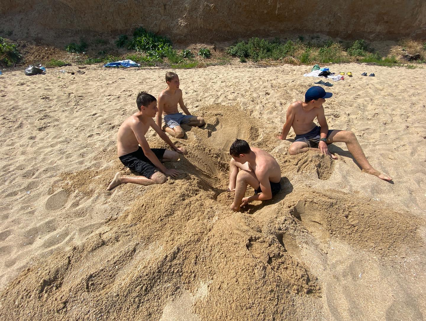 Sunny days have come